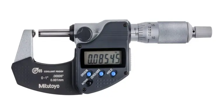 Mitutoyo digital micrometer