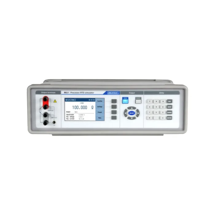 meatest m631 real-resistance rtd simulator