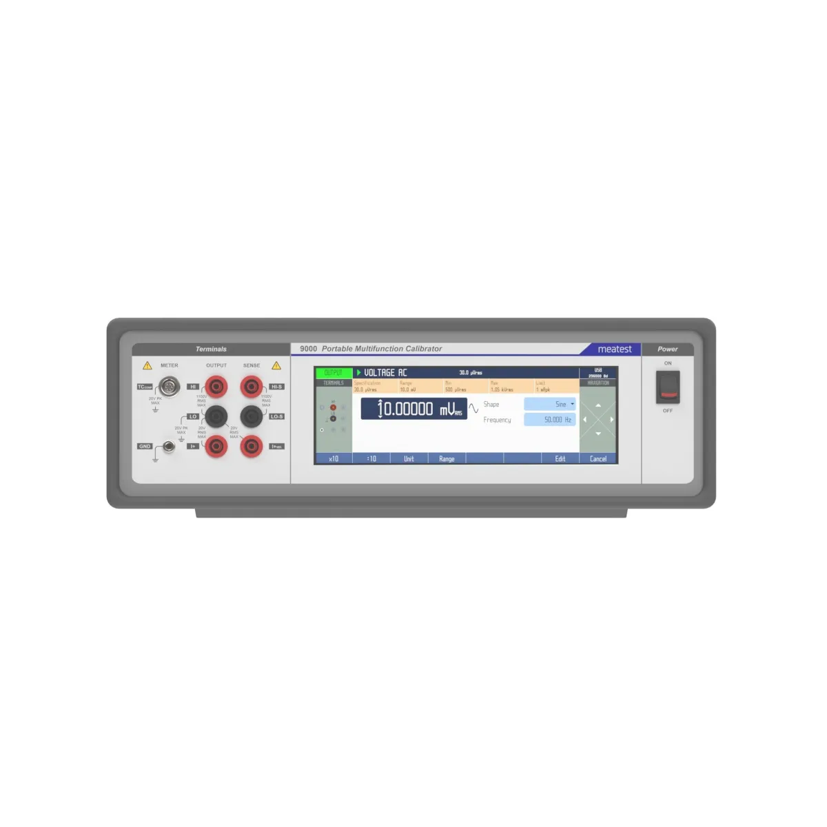 9000 portable multifunction calibrator